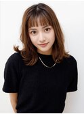 くびレイヤーエモージュ★マチルダボブインナーグレージュ
