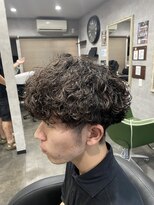 ミオ(Mio) 滋賀/南草津/メンズ美容室/波巻きツイストスパイラルパーマ