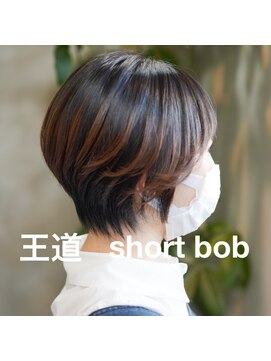 ソイルバイロミー(soil by ROMMY) 【ショートボブ】30代40代50代美シルエットな大人ショート