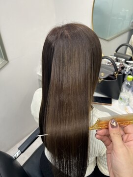 トランス(TRUNS) カット＋ケアカラー＋髪質改善ULTOWAトリートメント