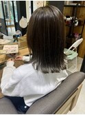 カーキベージュ＊ワンレン