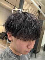 ビカムメンズヘアー 栄店(become men's hair)&nbsp;縦落ちパーマ/ツイストスパイラルパーマ/名古屋/栄/メンズカット