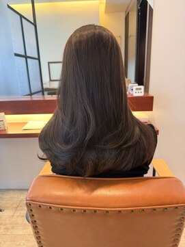 マーリャヘアー(mallia hair) ナチュラル艶ロング×シアーバング
