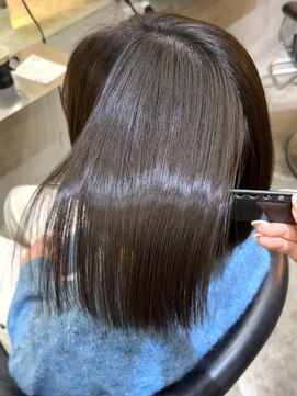 ロンド 表参道店(Lond) ミニウルフ黒染め髪質改善縮毛矯正酸性ストレートレイヤー