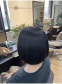 まとまり抜群 &nbsp;&nbsp;丸みボブ