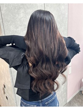 ガルボヘアー 心斎橋店(garbohair) プルエクステプルシールエクステブラウン心斎橋中央区