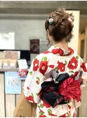【和田寧々】浴衣の着付け/着付け/ヘアセット/ヘアアレンジ