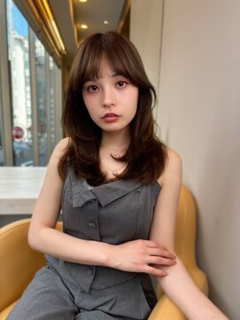 アロン(Allons Ginza) 韓国くびれミディ/アプリコットオレンジ/銀座