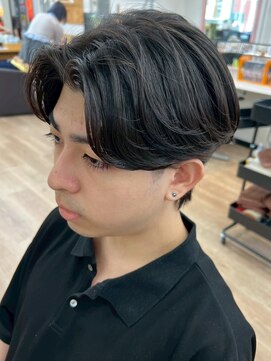 グッドタイムエフティフィフス 横浜西口(GoodTimes ft.fifth) 横浜ニュアンスパーマ毛流れセンターパートフェザーパーマ40代◆