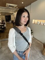 ウタリ(utari)&nbsp;韓国風ボブはケア必須【難波 桜川/髪質改善】