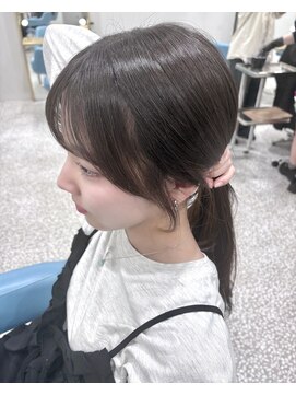 ボタン 熊本(VOTAN) 小顔に見える顔まわりカット/似合わせカット/透明感カラー