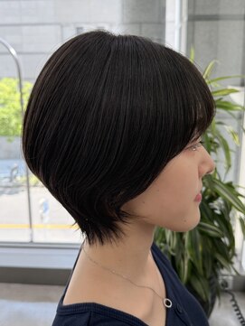 アルテヘアー(arte HAIR) 【arte HAIR】レイヤーショート/黒髪スタイル