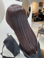 アンド グラフ(& Graph.)&nbsp;透明感ダメージレスカラー Aujua髪質改善トリートメント