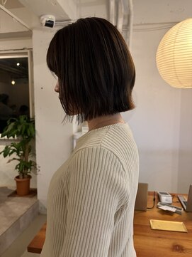 ライン(LINE) ボブレイヤー/切りっぱなしボブ