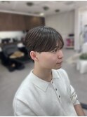 曲がる縮毛矯正×シースルーマッシュ