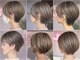 アットティー 金沢八景(at tee...)の写真/憧れのショートヘアに☆白髪ぼかしハイライトで垢抜け！じっくりカウンセリングでお悩みを解決します♪