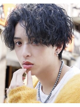 アストラ(ASTRA) MEN’S HAIR/波巻きツイストスパイラル/リバースセンターパート