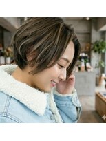 オリー 大森店(OLY)&nbsp;ボブ、ショート、イルミナ、髪質改善、インナー、ハイライト