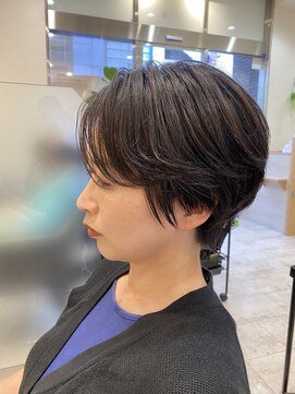 ファースト 長町店(first) 【オトナ女子×美髪】丸みシルエットの上品レイヤーショート