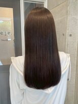 ロッカヘアエジェ(ROCCA hair eje.)&nbsp;艶髪ストレート暗めカラー