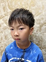 デザイニングヘアードゥ(designing hair Deux)&nbsp;キッズハイライトショート　【キッズカット/キッズ/男の子ヘア】