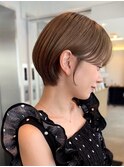 コンパクトショートカット丸みショートくびれショートボブ表参道