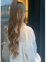 エイム ヘア リンク 長津田店(eim hair rink)&nbsp;ハイトーン/スーパーロング/ウェーブ/夏秋【長津田/髪質改善】
