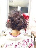 ゆるめヘアアレンジ