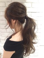 ルーヴェ(LOWE)&nbsp;能瀬 ポニーテールアレンジ