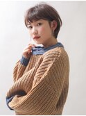 ふんわり耳掛けショート☆