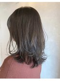 Belle BIANCA アッシュブラウン/透明感/外ハネボブby.亀山