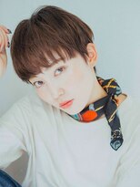 プロデュース 相模原店(Produce) 簡単スタイリング♪うるツヤ愛されブラウン☆丸みショート