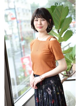 ヘアドゥ 船橋店(hair do) 大人ナチュラルボブ