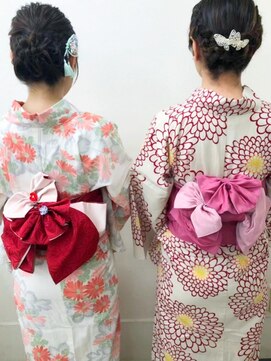 ヘアーメイク ティアラ(Hair make Tiara) 浴衣ヘア☆+゜