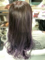 ミエルヘアーエスト 新宿店(mielhair est)&nbsp;グラデーション×ラベンダーカラー