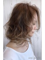 ウミマチ(umi machi)&nbsp;umi machi前下がりミディアム　2021/7/22