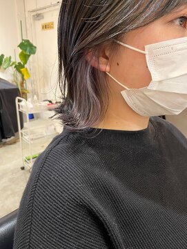 レトン 銀座(leton) インナーカラー/くびれヘア/デザインカラー[東銀座/銀座]