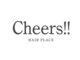 チアーズヘアプレイス(Cheers!! HAIR PLACE)の写真/成分が残留しない商材で髪を傷めず、繰り返すほど美しい髪に♪明るい色でも白髪カバー◎