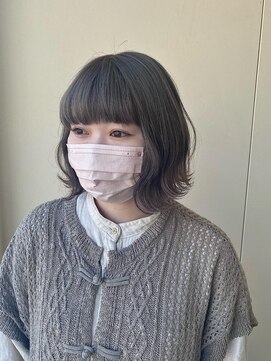 カシェ リタ ヘアー(CACHE'&RITA HAIR) 外ハネ◯グレージュ