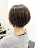 前髪長めショート