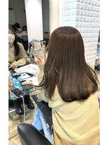 ヒューマン トシマエン 練馬 豊島園(HUMAN) guest hair kotomi - 65/大人可愛い/ピンクベージュ/暗めカラー