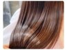 【ダメージが気になる方・細毛,軟毛の方】Cut+髪質改善カラー+Treatment