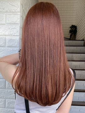 シエル 豊中岡町店(CIEL) 《豊中岡町》ケアブリーチ／ピンクベージュ