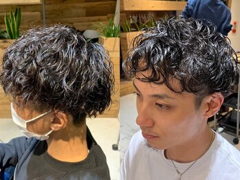 ヘアールーム(Hair Room)の写真/【辻堂駅西口徒歩1分】メンズの支持多数◎ヘッドスパやパーマ等のセットメニューで男を磨く最高のstyleへ★