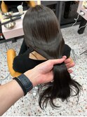 韓国ヘア/くびれヘア/艶感カラー/透け感カラー