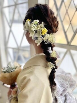 バサラ 新宿駅前店(VASARA) 編みおろし♪着物ヘア/浴衣ヘア/卒業式ヘア/成人式ヘア