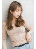 バルミー バイ エスドットブルーム 難波店(BALMY by S.BROOM)&nbsp;【BALMY　難波】シースルーロングレイヤースタイル