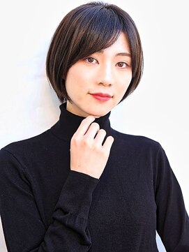 ヘアメイク フレンシア(hair make flencia) まとまるショートボブスタイル