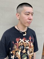 ヘアー アイス ルーチェ(HAIR ICI LUCE) 20代30代40代メンズフェードボウズ刈り上げビジカジ坊主 /井上