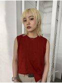 抜きっぱなしシャギーカット
